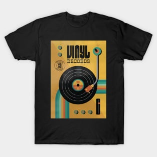 Vynil Records T-Shirt